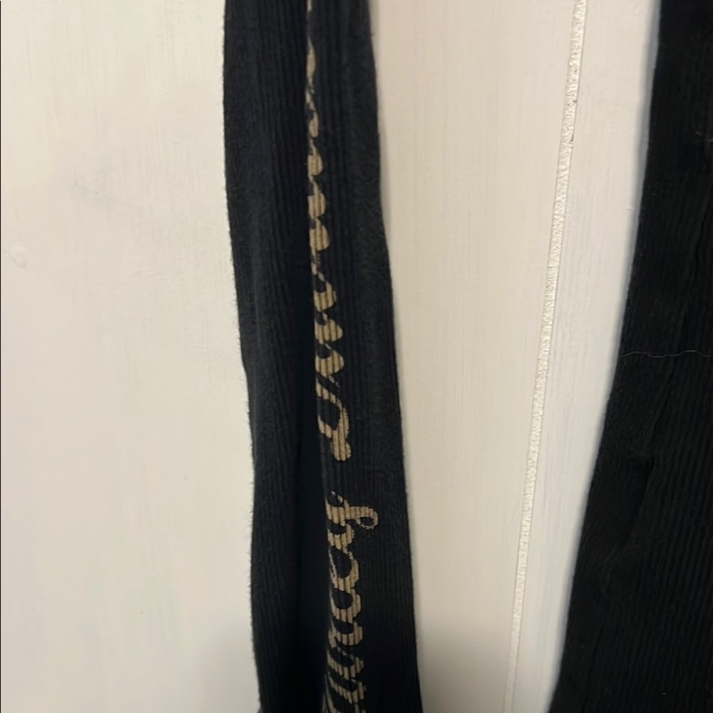 Harley-Davidson Sexy Black w Tan Logo Fitted Long Sleeve - Picture 7 of 9